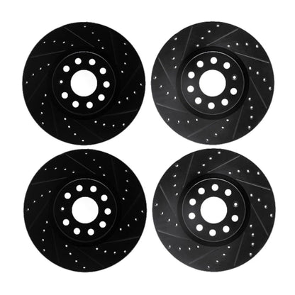 Set of 4 Brake Pads for Audi A3 Quattro (2015–2018) ALX-PAU-DF-8004-74008-CLA3