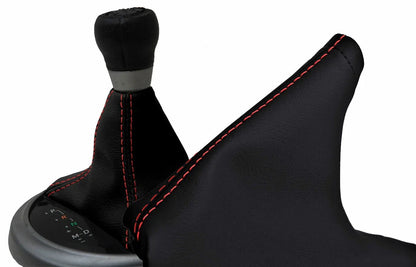 E Brake Boot Cover for Subaru BRZ Scion GRS Toyota (2013–2020) Red Stitch