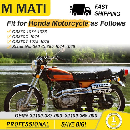 Main Wire Harness 32100-387-000 for Honda CB360/CL360 (1974–1976)