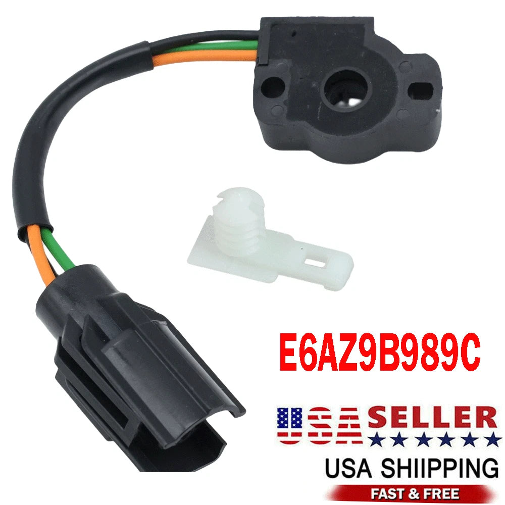 Throttle Position Sensor for Ford Mustang (1986–1993) E6AZ9B989C, E6AF9B989CA, E6AF9B989DA, E8AF9B989AA, E8ZF9B989AA, E8ZZ9B989A
