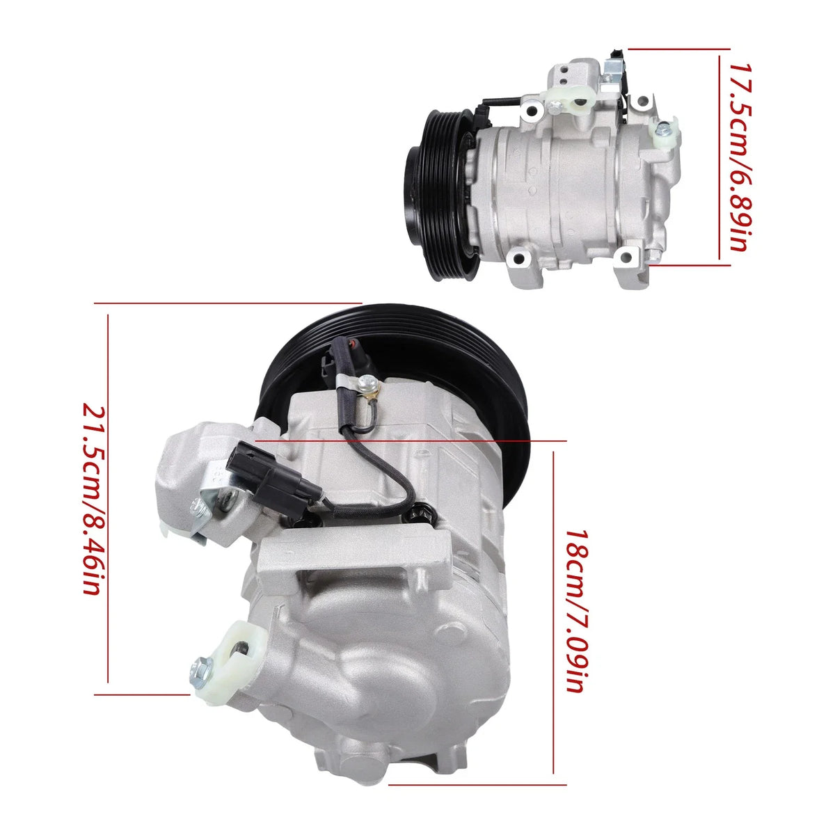 A/C Compressor for Honda Accord (2008–2012) & Acura TL TSX (2009–2014)