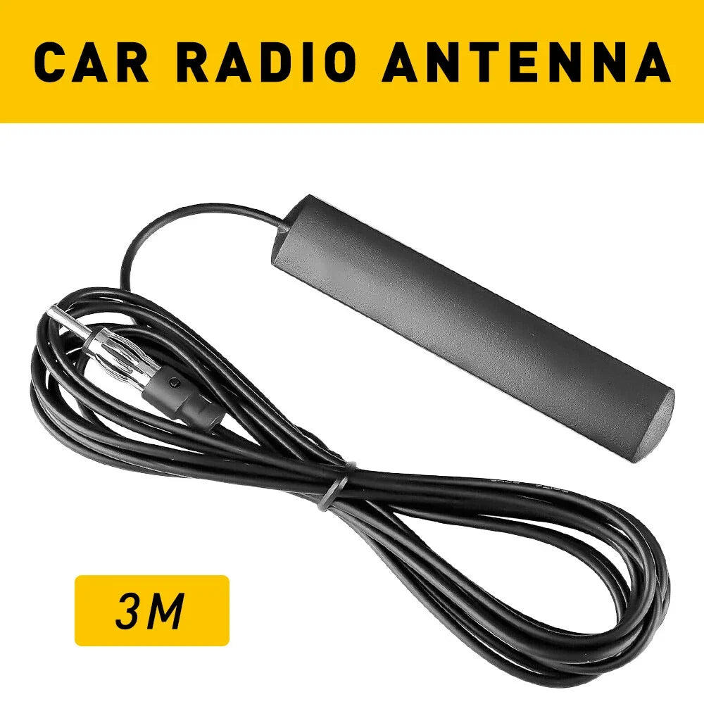 Hidden Amplified Antenna for Universal Automobile Car (AM/FM Radio)