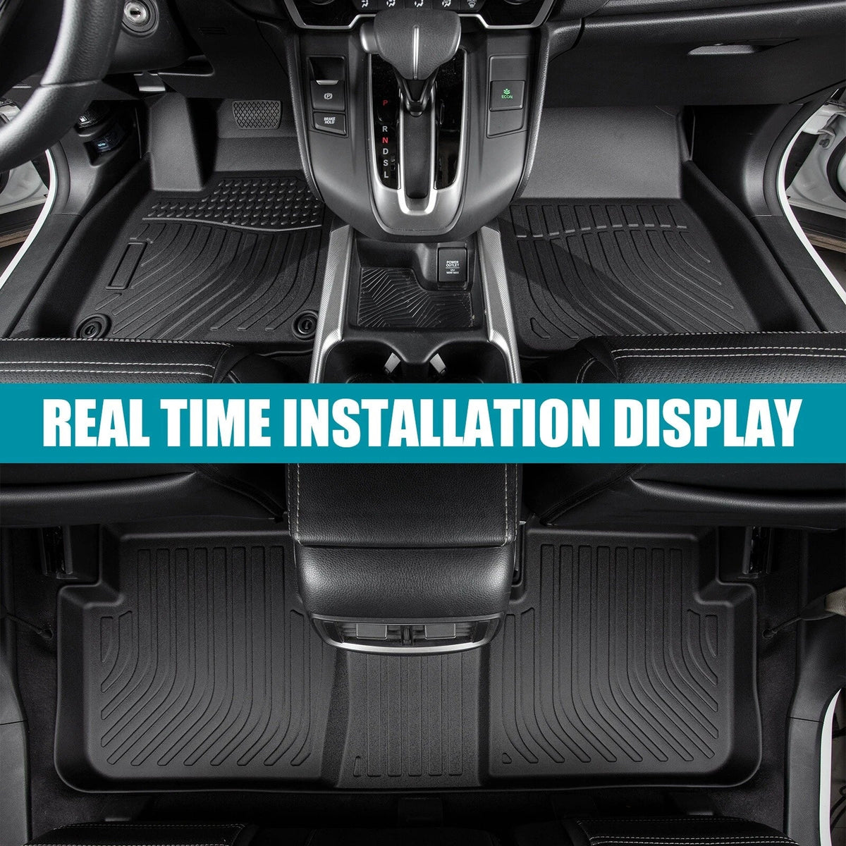 Set of 3 All Weather Floor Mats for Chevrolet Trailblazer (2021–2025)