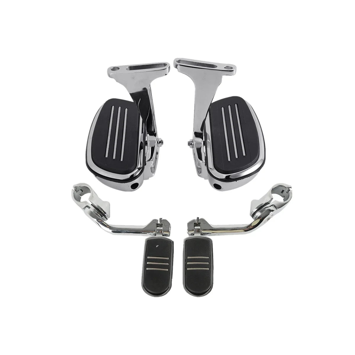 Passenger Floorboards & Foot Pegs for Harley Street Glide (1993–2023)