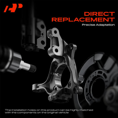 Front Left Steering Knuckle for Honda Fit (51216-T5R-A01, 51216T5RA01, 51216T5RA02)