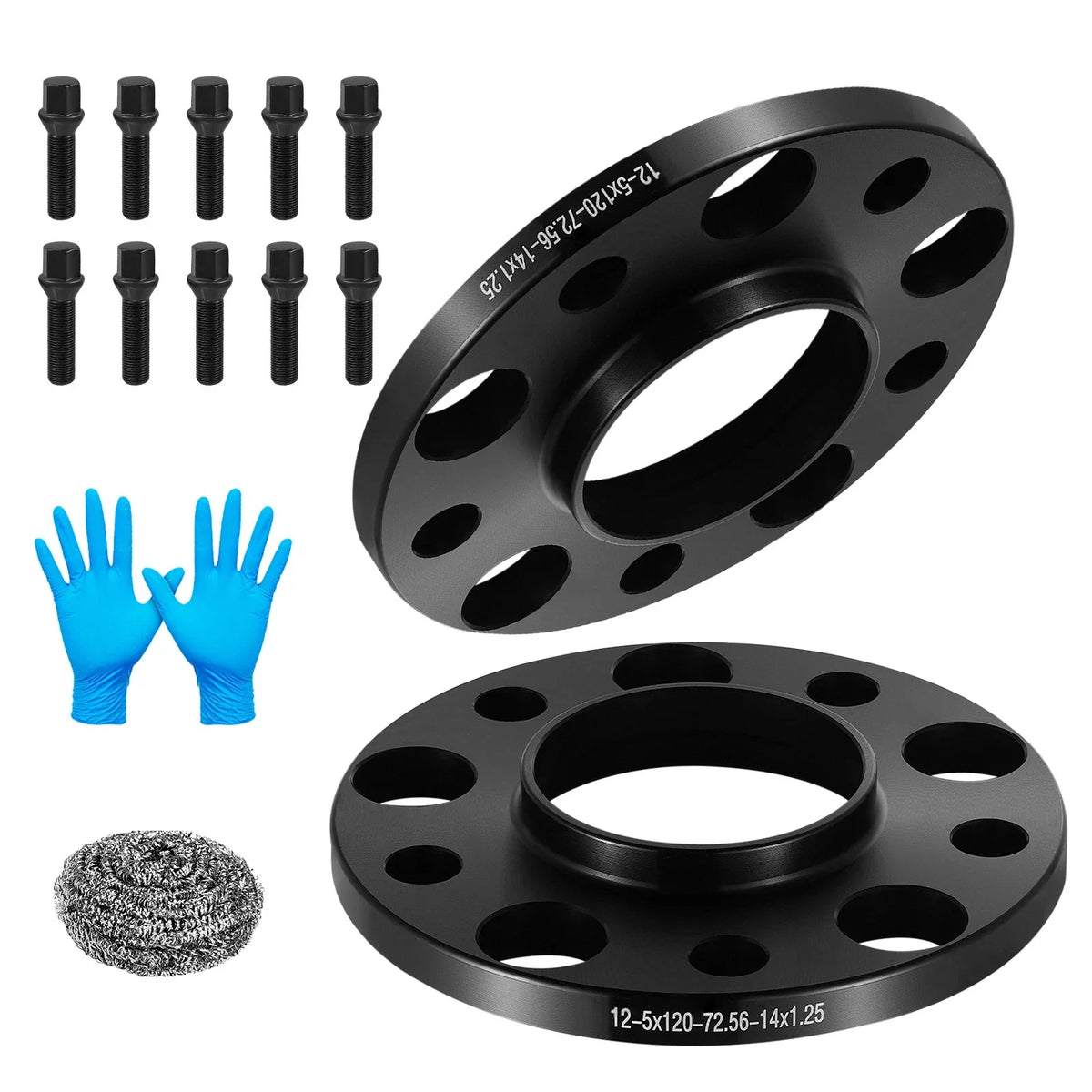2X 12mm 5x120 Wheel Spacers HubCentric 14x1.25 for BMW 220i (2014–2020)