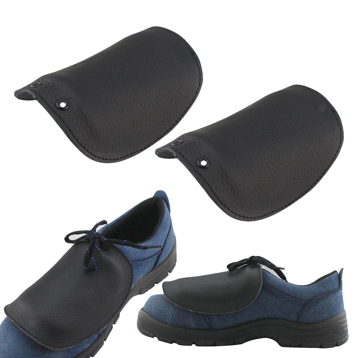 1 Pair of Welder Lace Up Shoe Covers for Safety Boots
