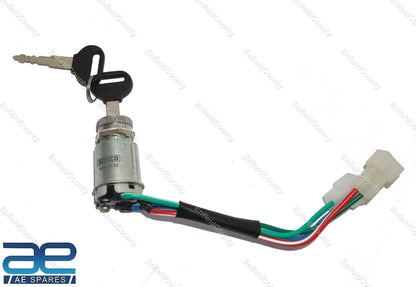 Ignition Switch with 2 Keys for Mahindra Tractor