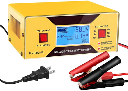 8V Battery Charger Multi-Voltage 6V-24V for Automotive (Compatible Models)