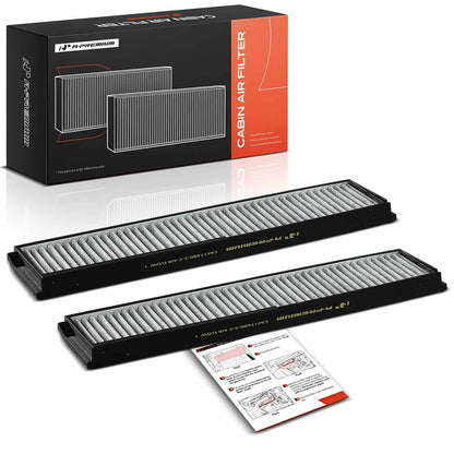 2X Activated Carbon Cabin Air Filter for Mercedes-Benz 300E 400E 500E (1986–1995)