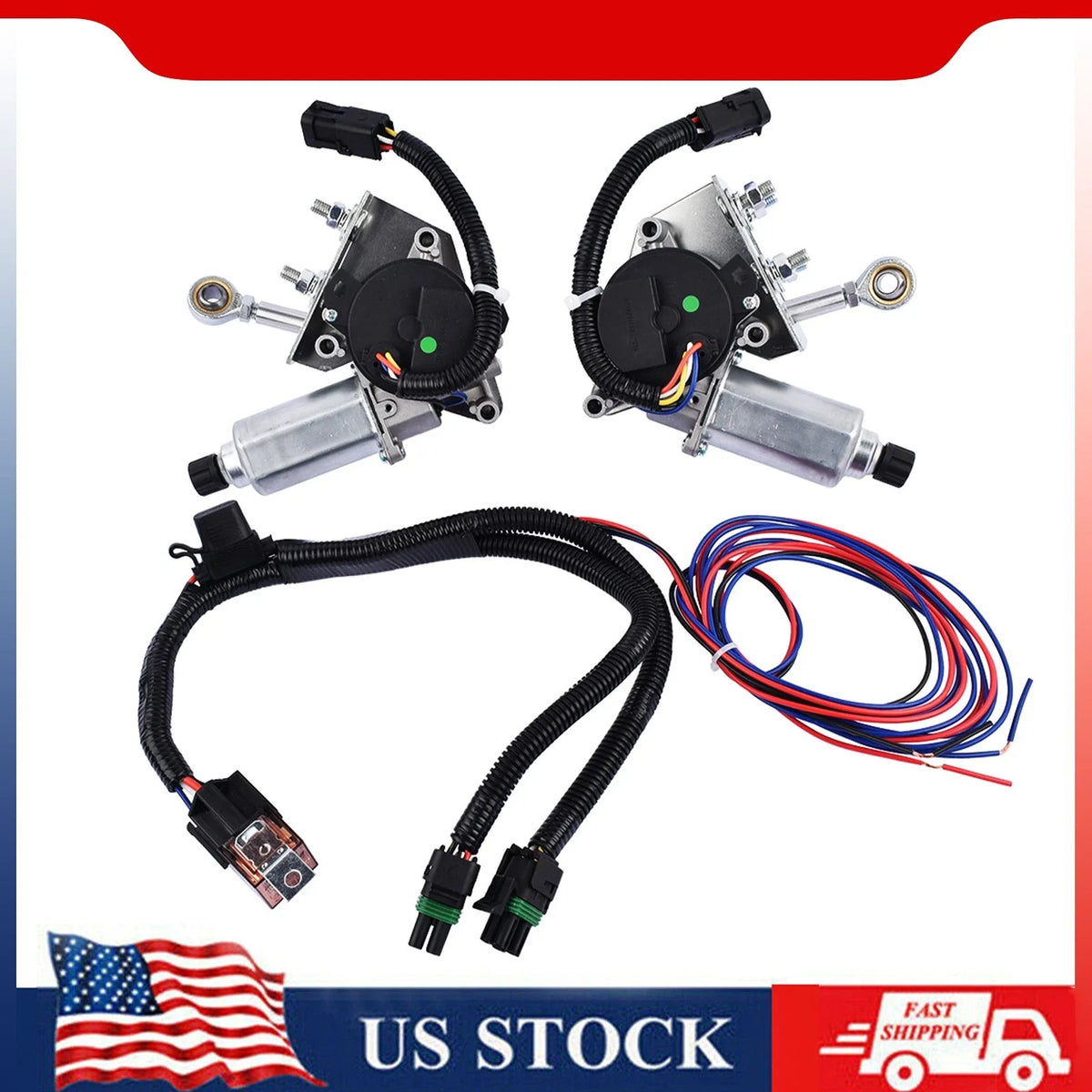 Electric Headlight Motor Conversion Kit for Corvette C3 (1968–1982)