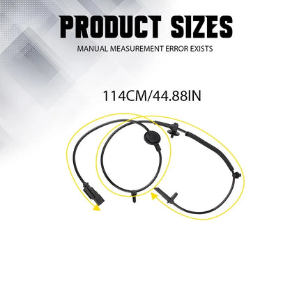 2 ABS Wheel Speed Sensors for Buick Enclave, Chevy Traverse, GMC Acadia (2008–2017)