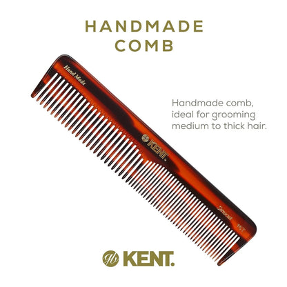 16T Tortoise Fine Tooth and Wide Tooth Comb for Daily Grooming