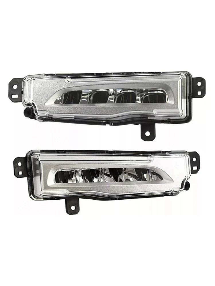 Pair LED Front Bumper Fog Lights for BMW X5 (2018–2022) 63177406365, 63177406366