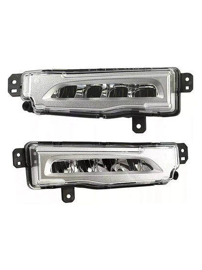 Pair LED Front Bumper Fog Lights for BMW X5 (2018–2022) 63177406365, 63177406366