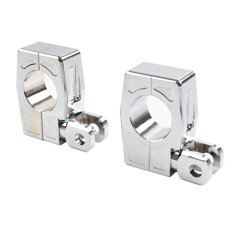 Engine Guard Highway Crash Bar Mount Foot Peg Clamp for Harley