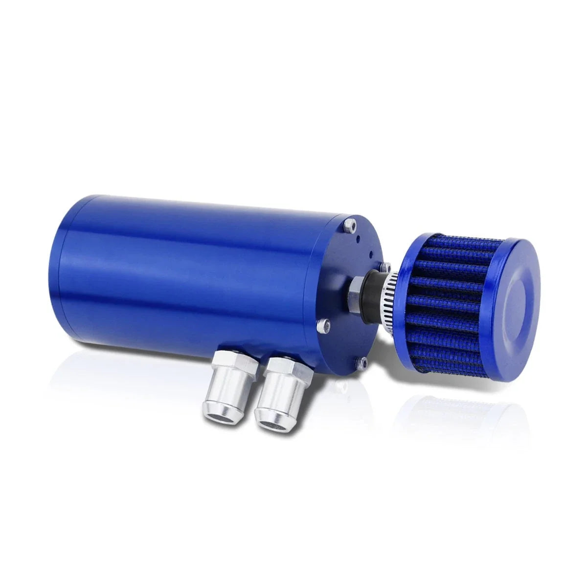 Aluminum Engine Catch Reservoir Breather Tank with Air Filter for
