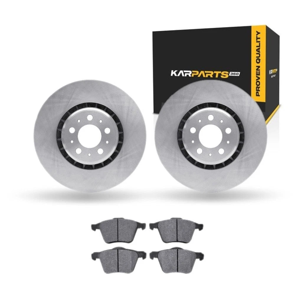 Brake Rotor Set for Volvo XC90 (2003–2009) ALX-PAU-DF-6512-27277-CLA1