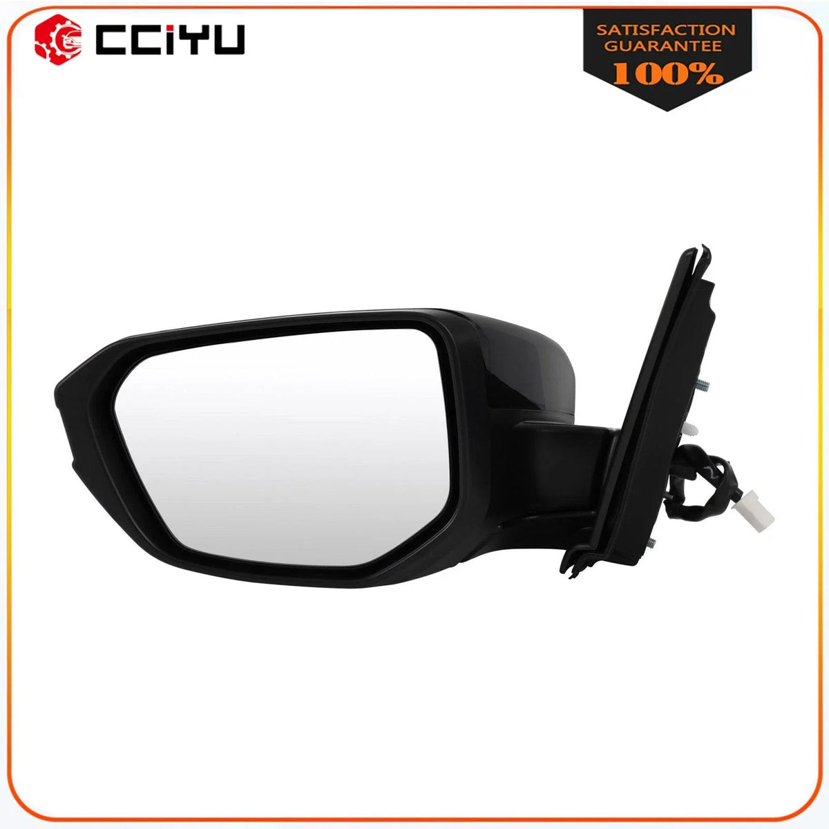 Driver Side View Mirror for Honda Civic (2016–2023) Manual Folding Power Black LH