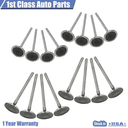 16PCS Intake Exhaust Valves for Subaru Impreza WRX Turbo (2002–2005)