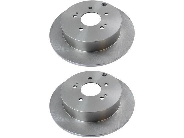 Set of 2 Rear Brake Rotors for Mitsubishi Endeavor (2004–2008, 2010–2011) 42813PYZC