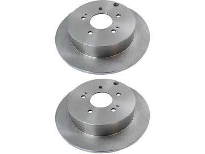 Set of 2 Rear Brake Rotors for Mitsubishi Endeavor (2004–2008, 2010–2011) 42813PYZC