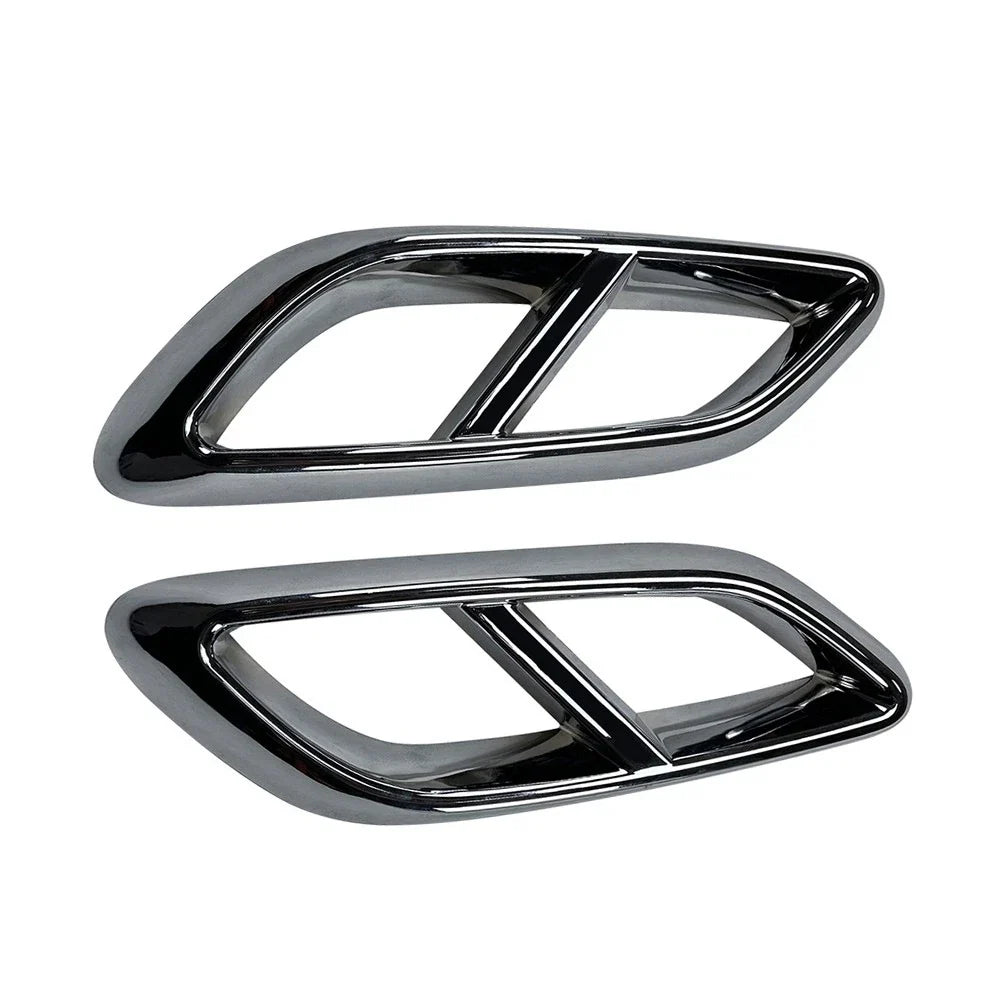 Chrome Throat Exhaust Pipe Outlet Cover Trim for Mercedes-Benz CLE Coupe (2024)