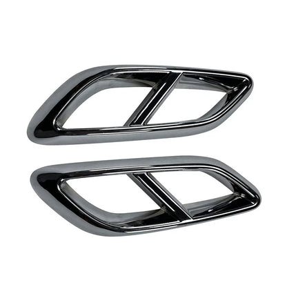 Chrome Throat Exhaust Pipe Outlet Cover Trim for Mercedes-Benz CLE Coupe (2024)
