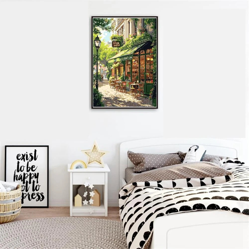 Paint by Numbers Kit for Adults - Easy Street 16x20 inches