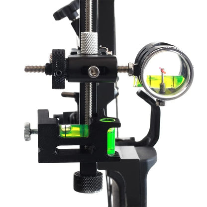 Archery Multifunctional Bow Level Tuning and Mounting String 3D Black