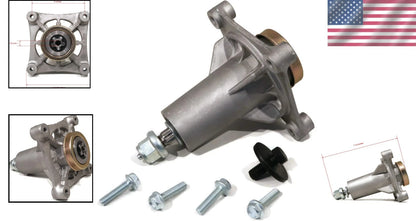 Mower Deck Mandrel Replacement for Husqvarna Mowers (7" Height)