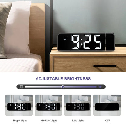 7.9-Inch Black-White Display Projector (1.6 to 16 Feet Projection)