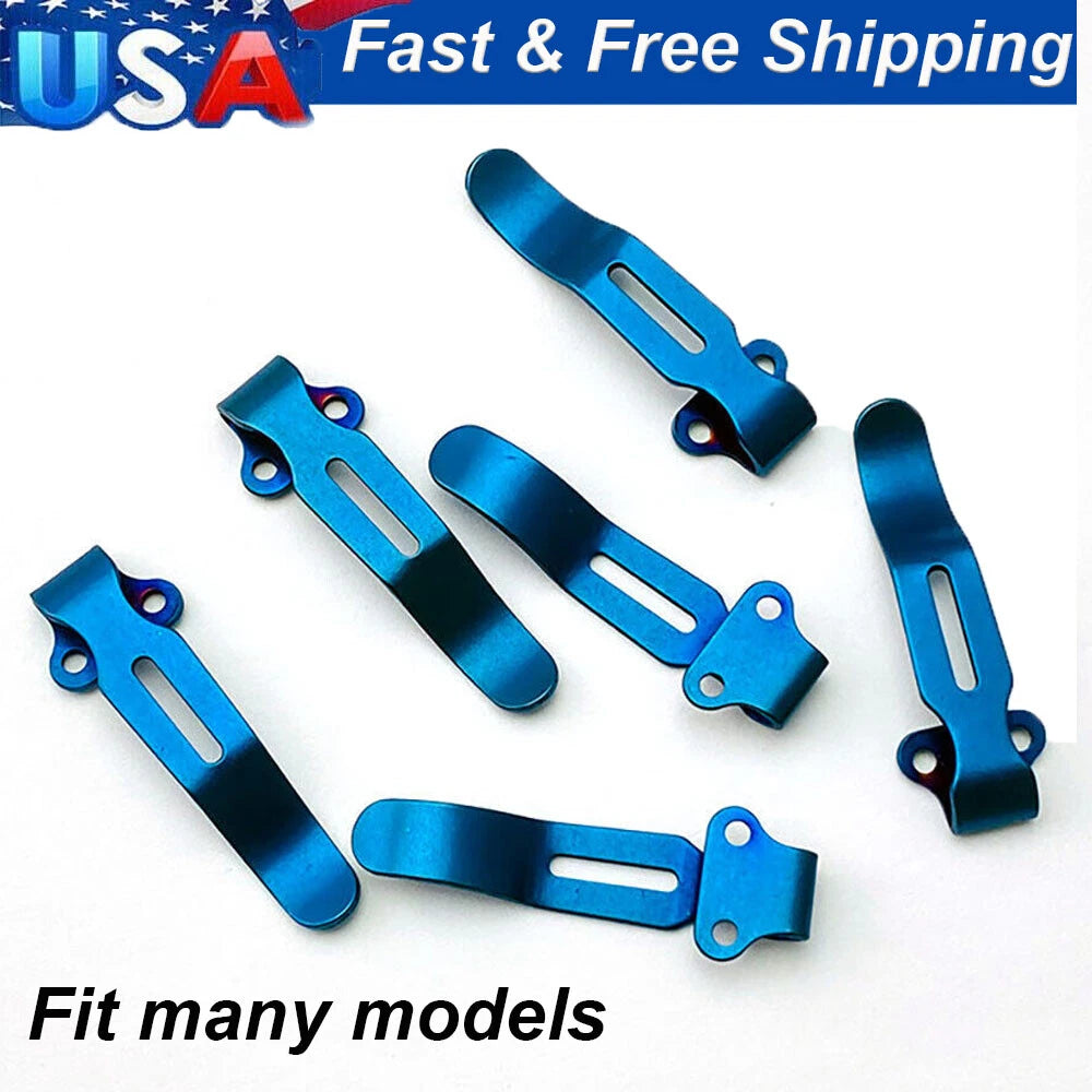 Deep Blue Carry Pocket Clip for Benchmade 940 941 560 556 535