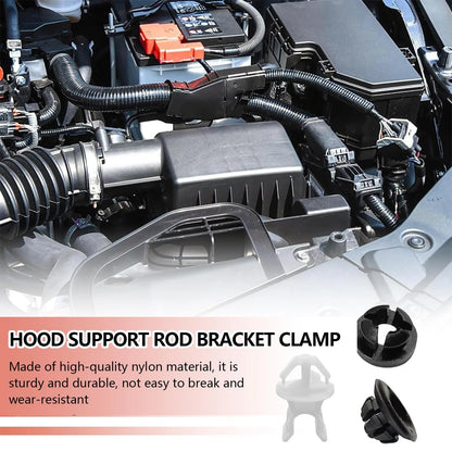 3X Car Hood Support Prop Rod Clips for Universal Fit (2010–2023)