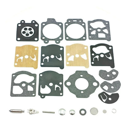 WA85 Carburetor Kit with 23 Gaskets for 103 105 108 Chainsaw Trimmer (N/A)