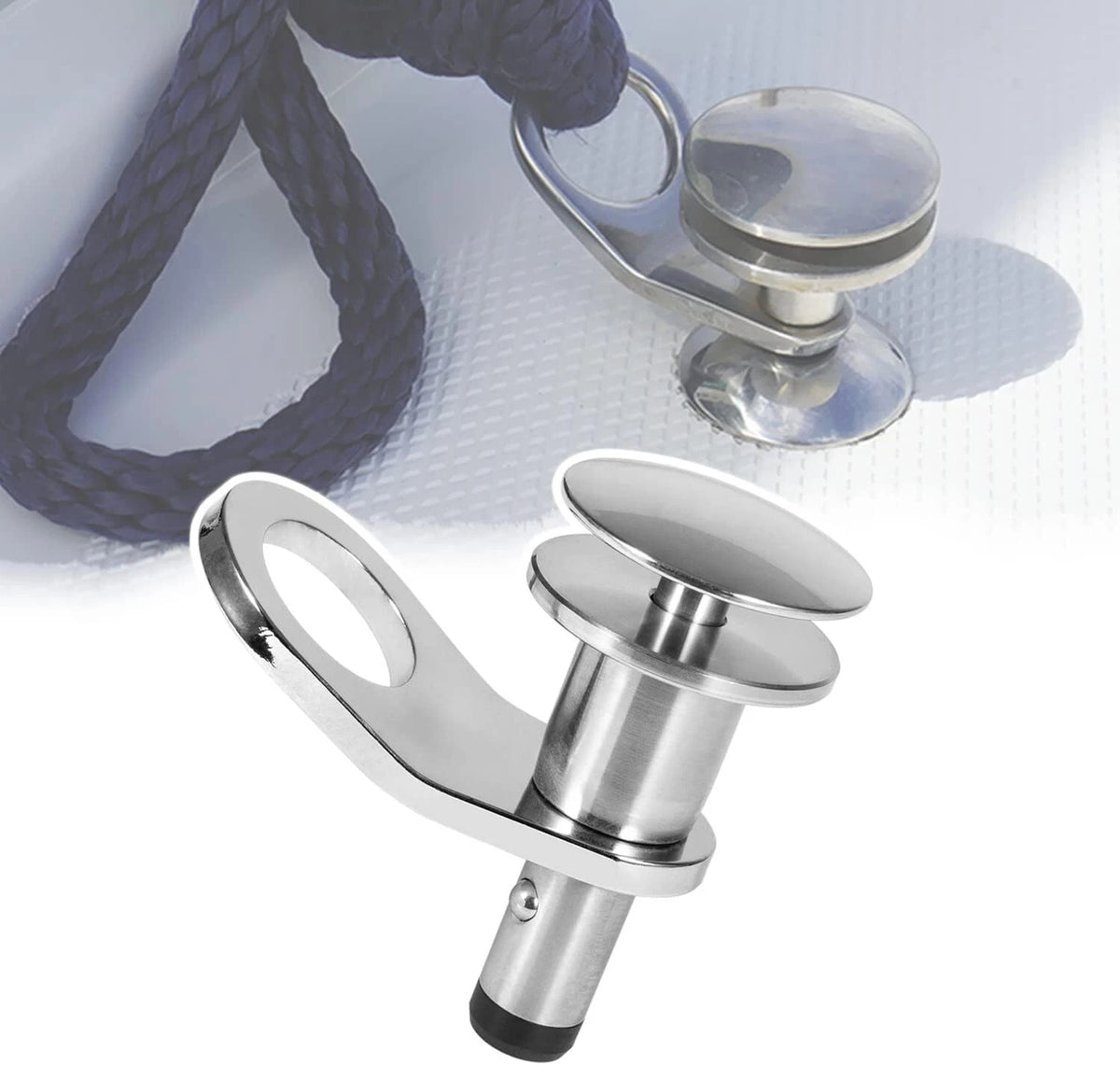 3/8-Inch Quick Release Boat Fender Holder for Marine Use