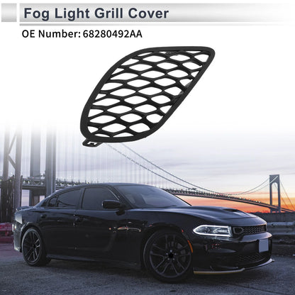 1 Pc Fog Light Grill for Dodge Charger (2015–2022) No. 68280492AA