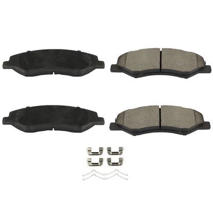 4X Front Ceramic Brake Pads for Honda Odyssey (2018–2021)