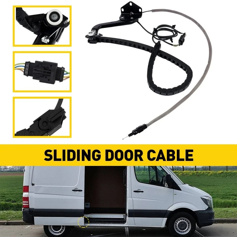 Sliding Door Cable Track Right Side for Mercedes-Benz Sprinter (2006–2018) 9068203769