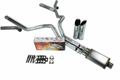 3" Dual Exhaust Kit for Dodge Ram 1500 (2019–2025) - Cherry Bomb Slash Tip