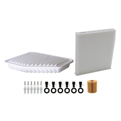 Tune Up Kit with NGK 6 Spark Plugs & Boots for Lexus GS300 GS450h (1998–2020)