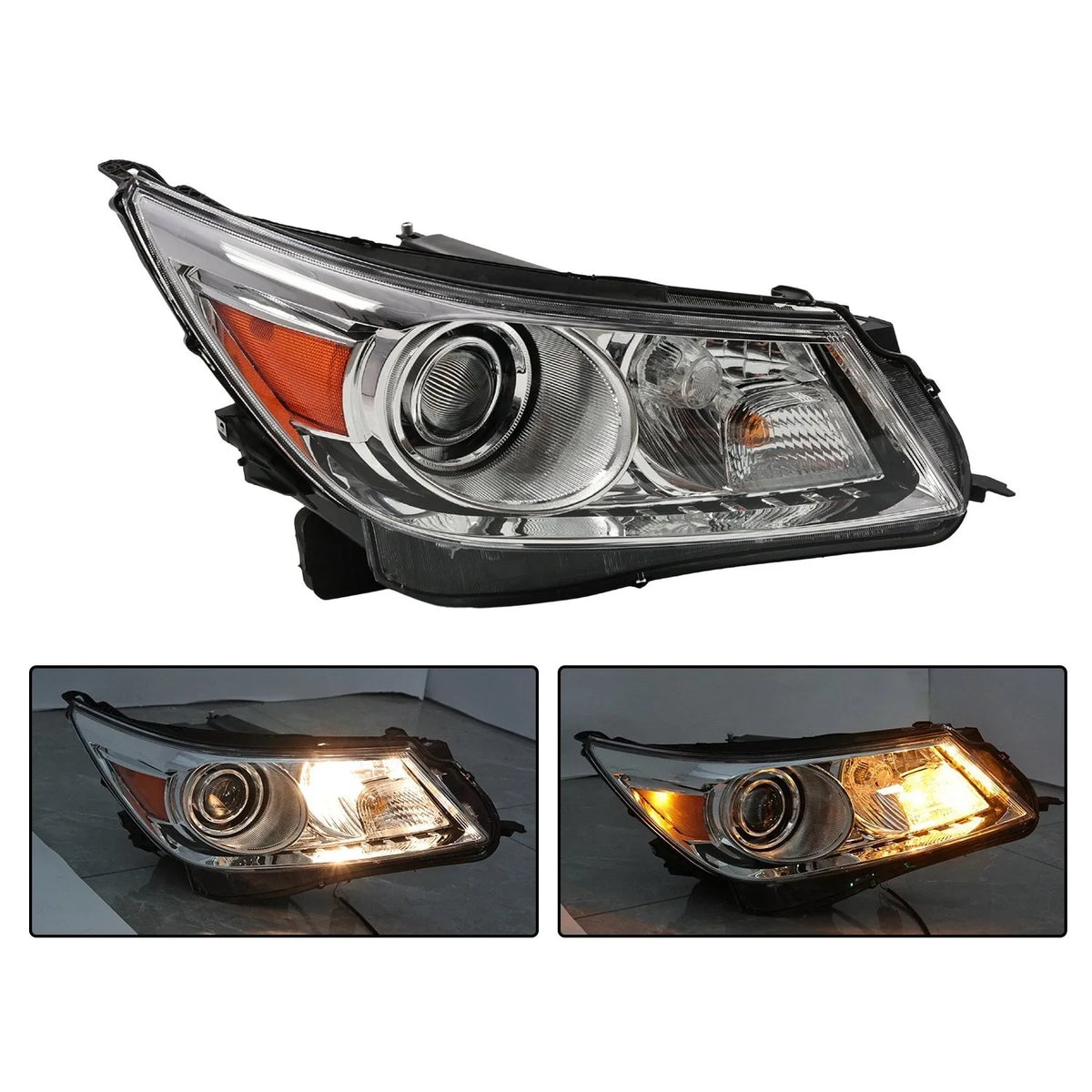 Set of 2 HID/Xenon Headlights for Buick LaCrosse (2010–2013)