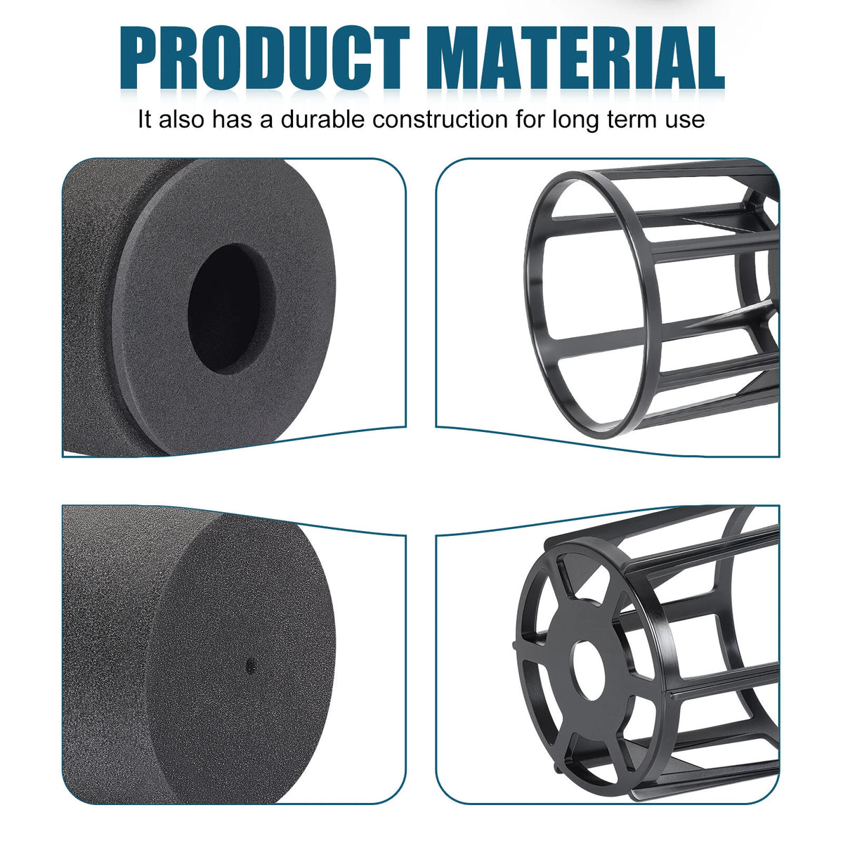 Air Filter & Cage Holder for Suzuki QuadSport 80 LT80 (1987–2006) 13780-40B00, 13791-40B00, 13792-13A01, 13784-40B00
