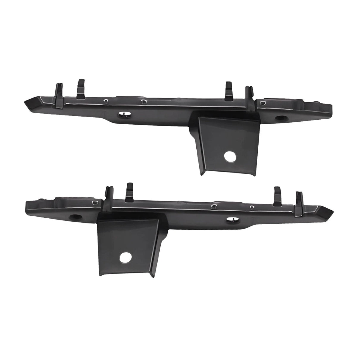 Set of 2 Upper Lower Front Bumper Brackets for BMW X4 X3 (2018–2021) 51117399984, 51117399983, BM1043126, BM1042126