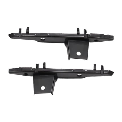 Set of 2 Upper Lower Front Bumper Brackets for BMW X4 X3 (2018–2021) 51117399984, 51117399983, BM1043126, BM1042126