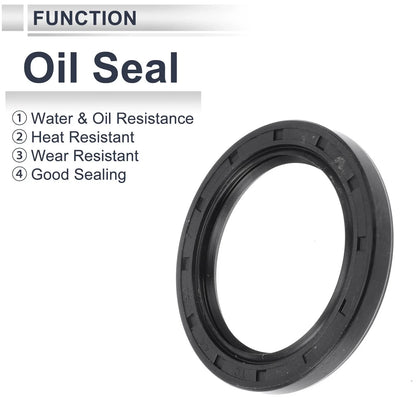Set of 5 Oil Seal Rotary Shaft Seal Nitrile Rubber 44x60x7mm
