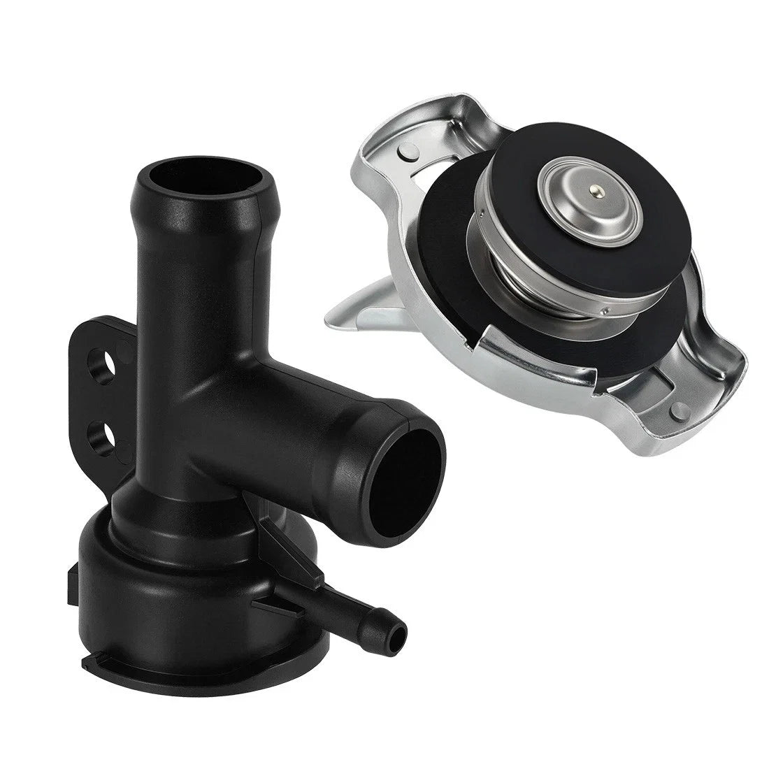 Radiator Coolant Filler Neck & Cap for Polaris Snowmobile (5433364, 2511256)