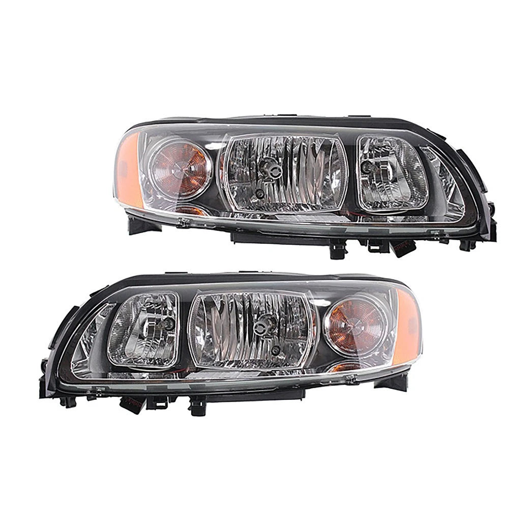 Headlight Pair for Volvo V70/XC70 (2005–2007) PLX-M0-20-9082-00-9-CL360A55, VO2502114, VO2503114