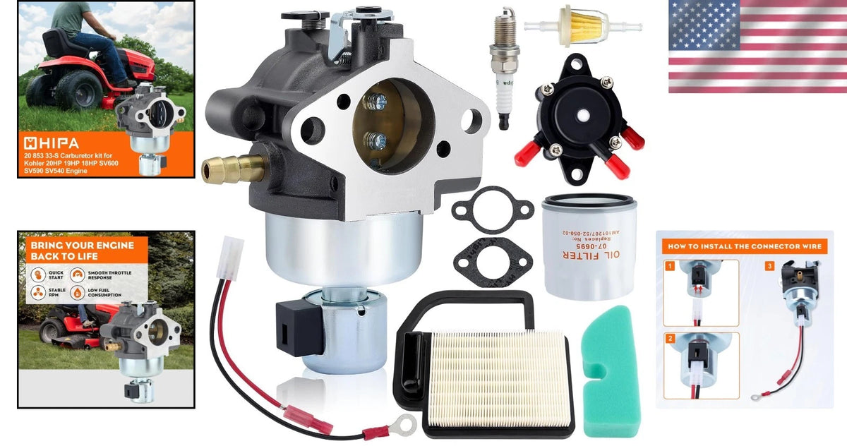 Carburetor for Kohler Engines (Ready to Run)