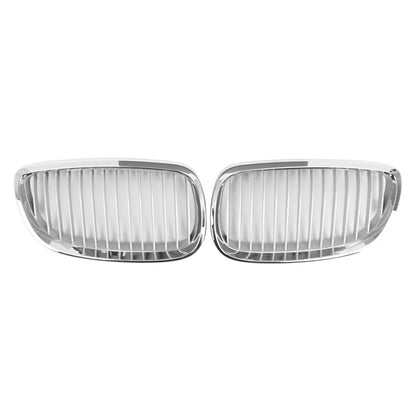 Front Kidney Grille for BMW 3-Series E92 E93 (2006–2010) Chrome Frame